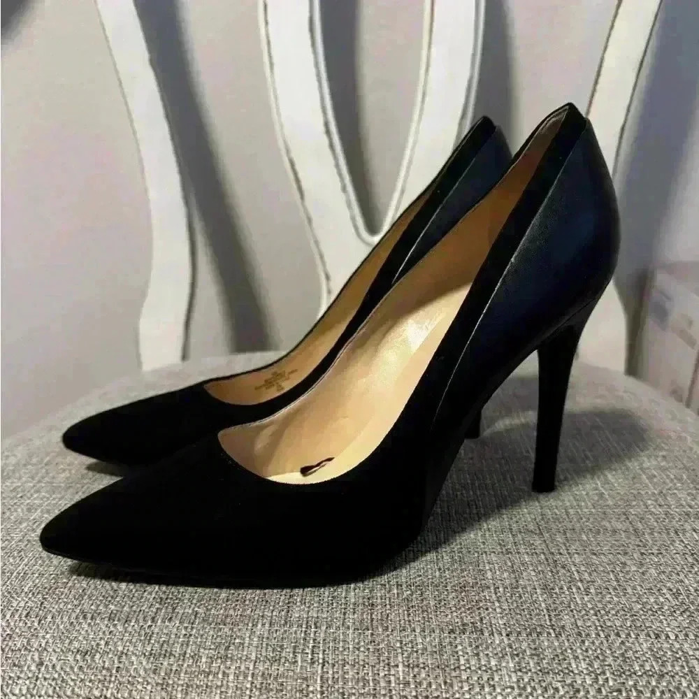 Marc Fisher Black Codie Heel Size 10M - Picture 2 of 10